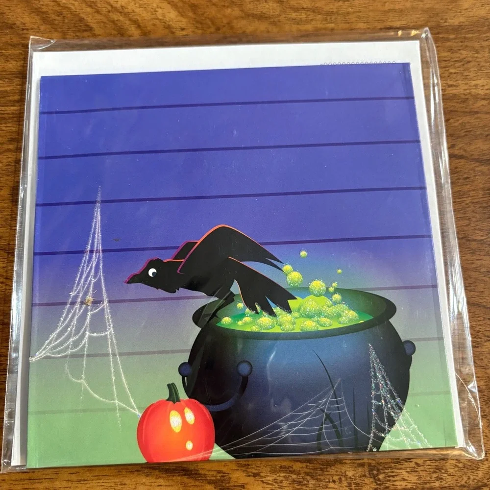 2 UP With Paper Treasures Halloween Pop Up Greeting‎ Cards Spider & Cauldron New